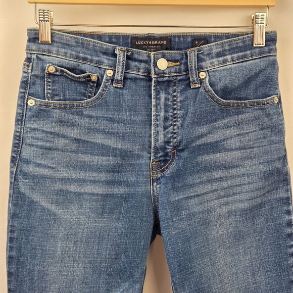Lucky Brand Bridgette Hi Rise Ankle Skinny Jeans Size 6 - Picture 2 of 14